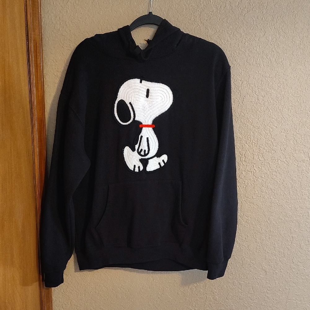 Black Snoopy Hoodie